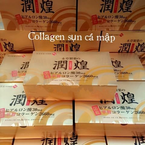 Collagen Vàng sụn vi cá mập (Gold Premium Hanamai Collagen)