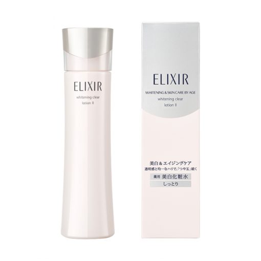shiseido elixir whitening skin care by age whitening clear lotion i ii 170ml II