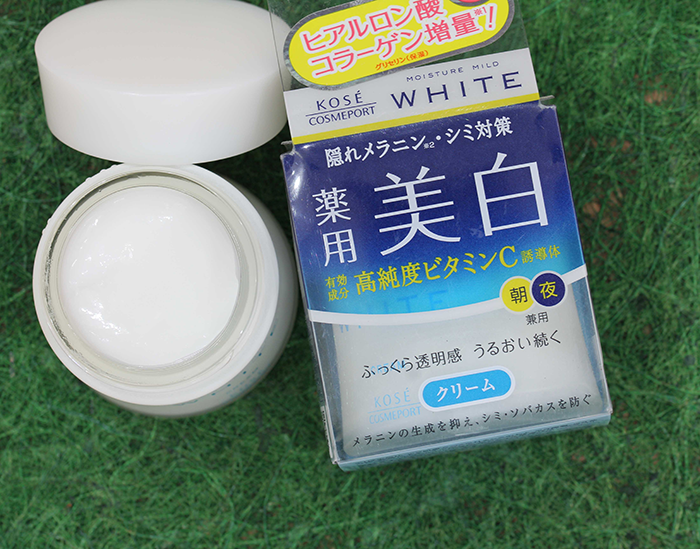 kem-duong-trang-da-kose-moisture-mild-white-nhat-ban