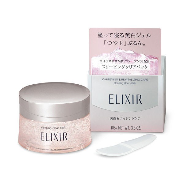Mặt nạ ngủ Shiseido Elixir Revitalizing Care Sleeping Gel Pack Nhật Bản nội địa