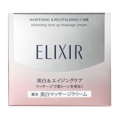 kem massage da mat trang da chong lao hoa shiseido elixir whitening revitalizing care whitening tone up massage cream