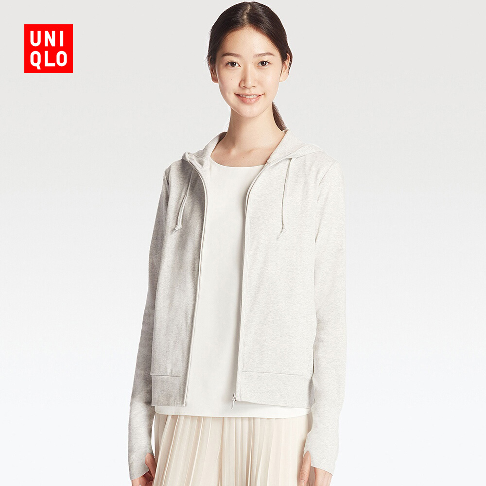 Áo chống nắng Uniqlo 2017 chất cotton màu be 30 NATURAL