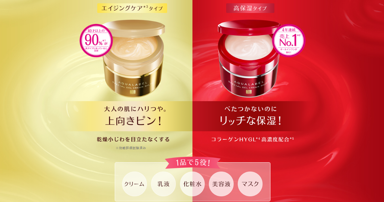 kem-duong-da-shiseido-aqualabel-5-trong-1-special-gel-cream-nhat-ban-2017