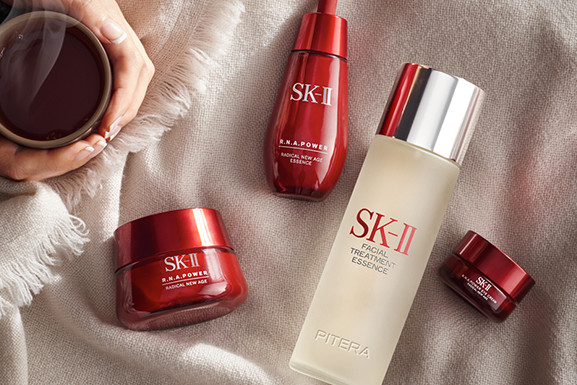 sk ii radiant skin products