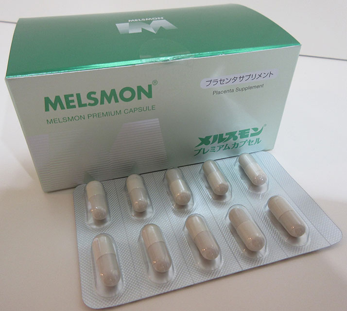 vien uong nhau thai melsmon premium capsule