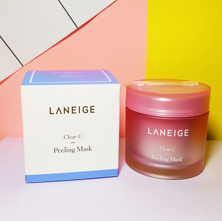 laneige clear c peeling mask review