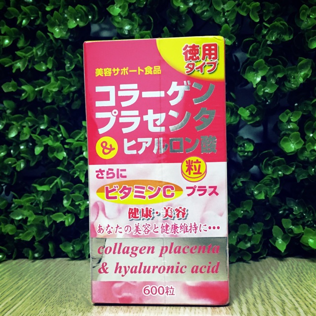 collagen placenta hyaluronic acid nhat ban