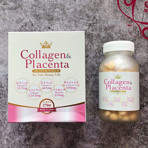 collagen placenta 5 in 1 nhau thai nhat ban