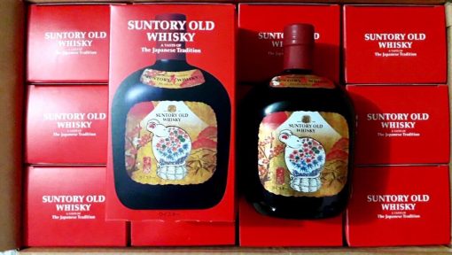 ruou con chuot nhat ban suntory old whisky 2020