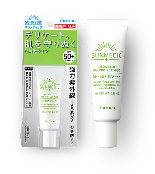 kem chong nang shiseido sunmedic medicated day protect mild