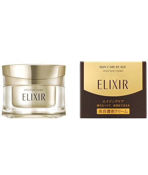Shiseido elixir skin care by age enriched cream