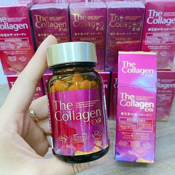 vien uong the collagen shiseido exr nhat ban review