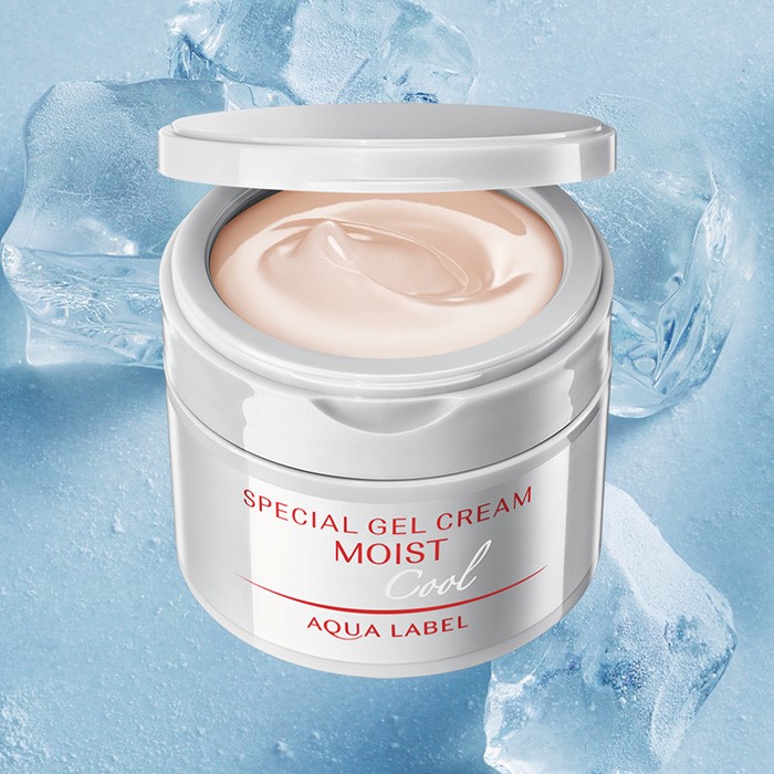 kem lanh duong am shiseido aqualabel special gel cream moist cool 90g new japan
