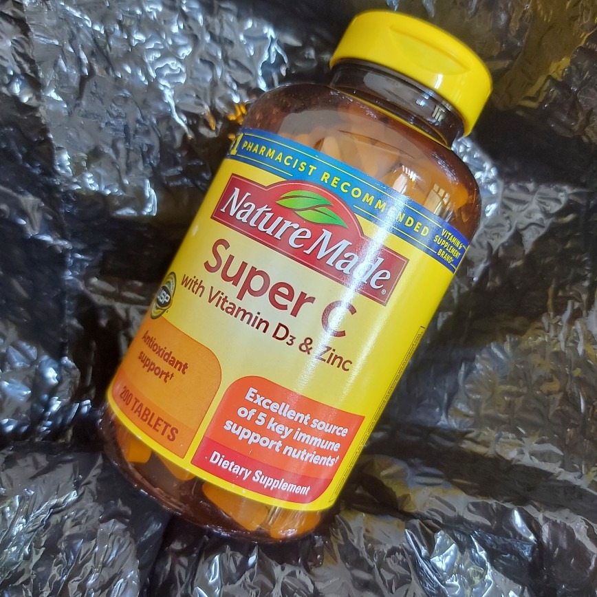 vien uong nature made super c with vitamin d3 zinc new