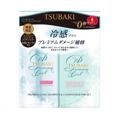 SHISEIDO Tsubaki Premium Cool Shampoo and Conditioner Pair Set Made in Japan