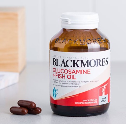 bo xuong khop blackmores glucosamine fish oil cua uc
