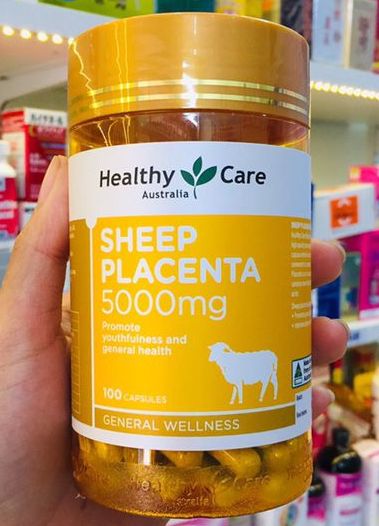 healthy care sheep placenta 5000mg uc