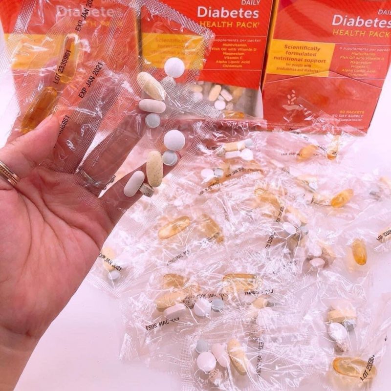 Tri tieu duong Nature Made Diabetes Health Pack