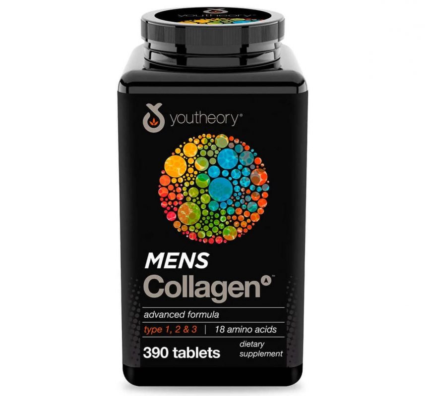 collagen danh cho nam gioi youtheory mens collagen advanced formula 390 vien