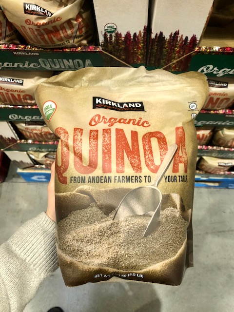 hat diem mach huu co kirkland signature organic quinoa cua my