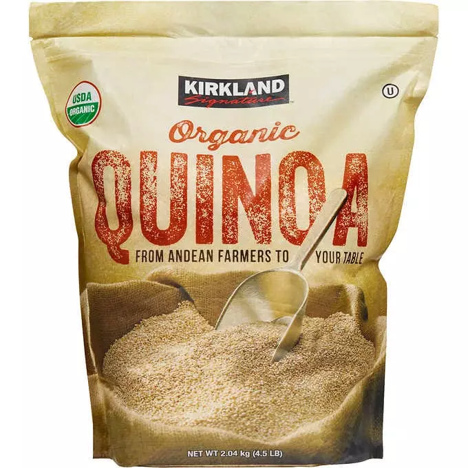 hat diem mach huu co kirkland signature organic quinoa