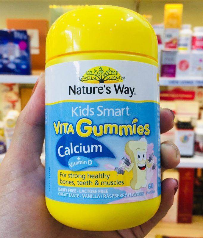 keo deo canxi natures way kids smart vita gummies calcium vitamin d cho be