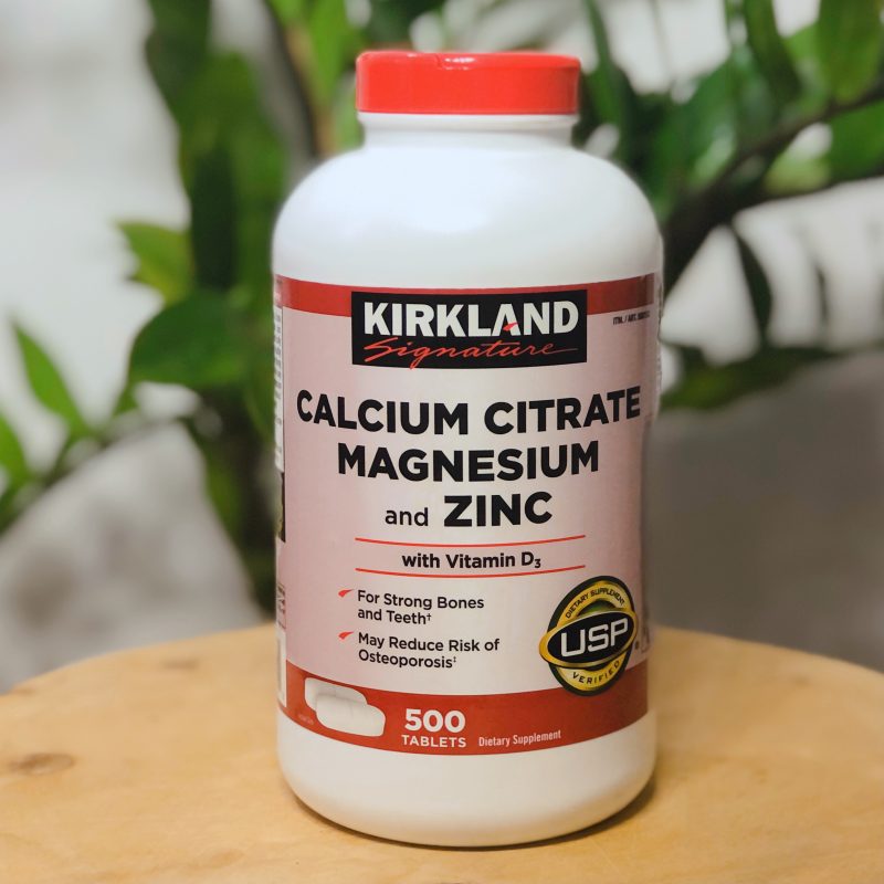 kirkland signature calcium citrate magnesium zinc d3 cua my