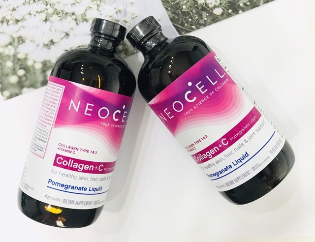 nuoc uong neocell collagen c pomegranate liquid type 13 my