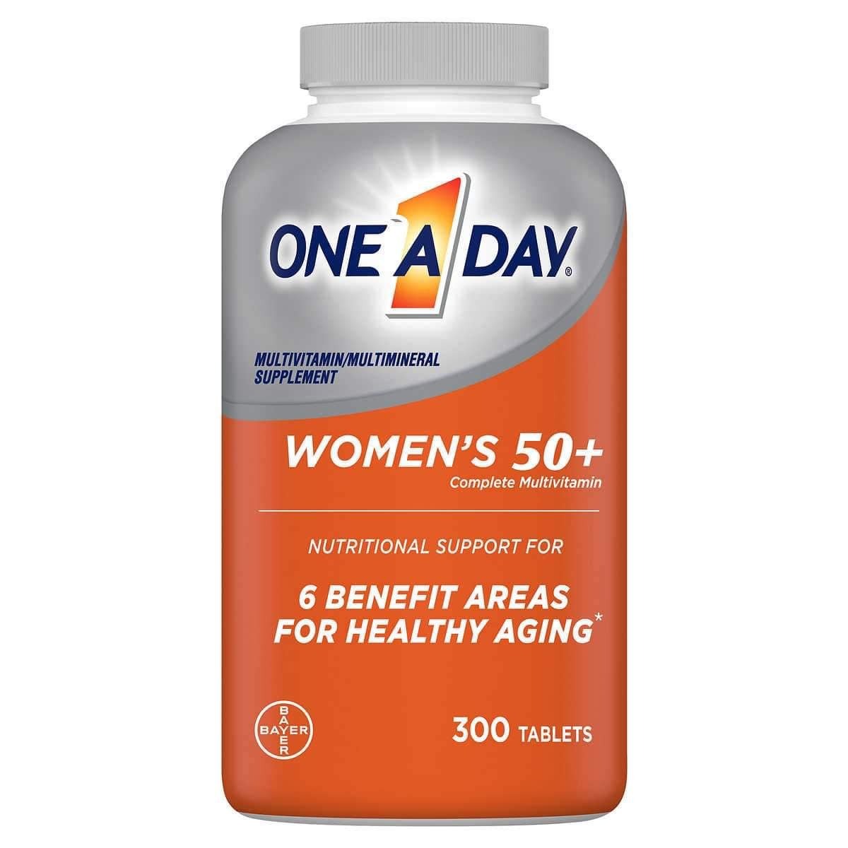 vien uong bo sung multivitamin one a day womens 50 complete new