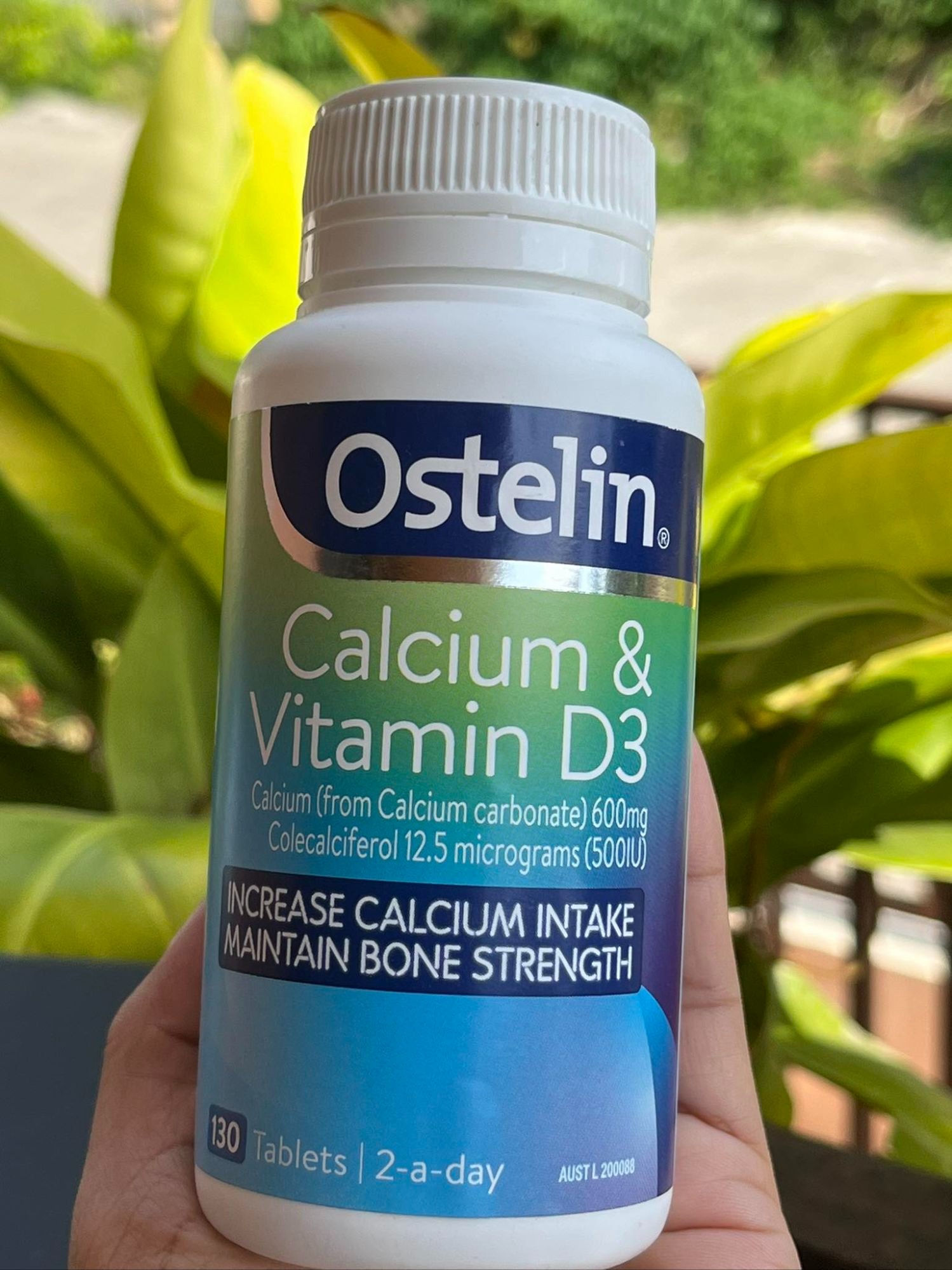 vien uong canxi ostelin calcium vitamin d3 uc new