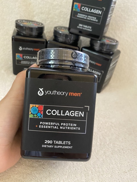 vien uong collagen youtheory mens powerful protein essential nutrients cua my