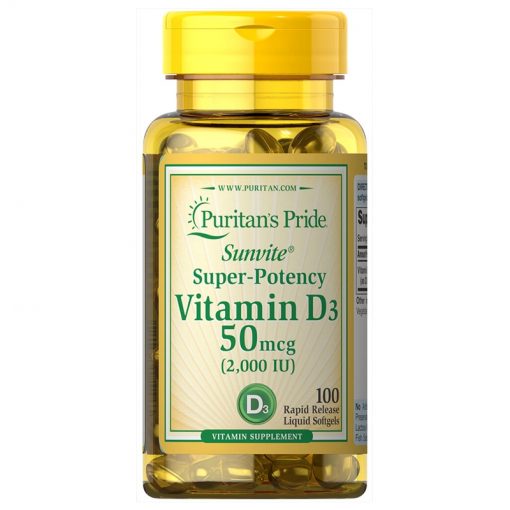 vitamin d3 puritans pride sunvite super potency