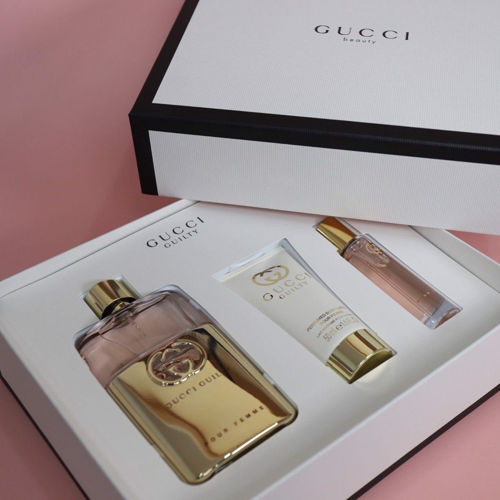 giftset nuoc hoa gucci guilty pour femme