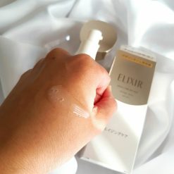 review tinh chat shiseido elixir design time serum jp