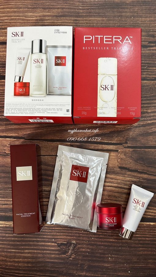 set sk ii mini facial treatment bestseller trial kit