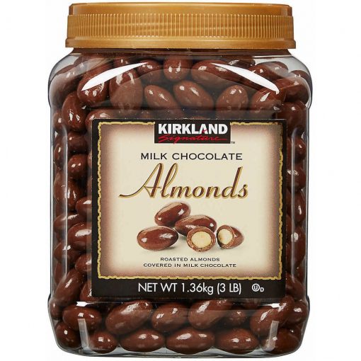 keo socola sua boc hanh nhan kirkland almonds 136kg