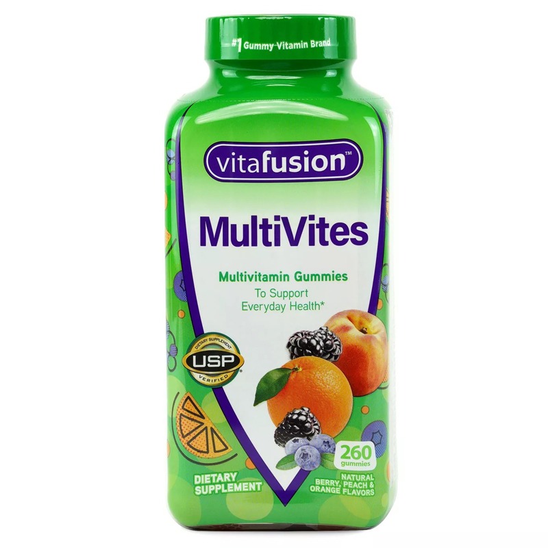 keo deo bo sung multivitamin vitafusion multivites gummies