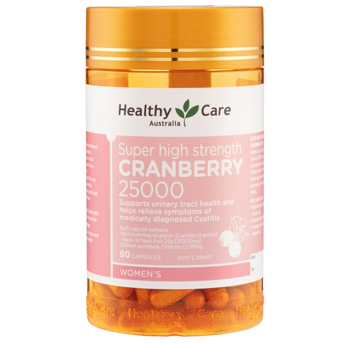 vien uong ho tro duong tiet nieu healthy care cranberry 25000