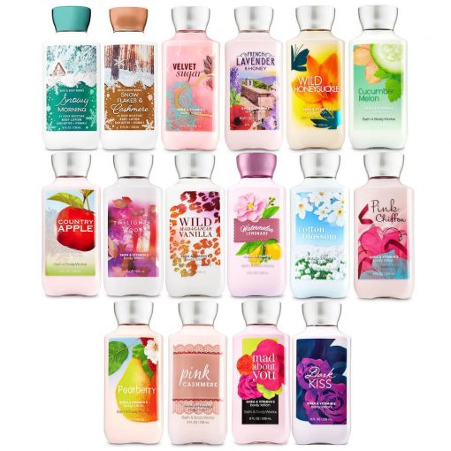 duong the bath and body works body lotion chai 236ml cua my