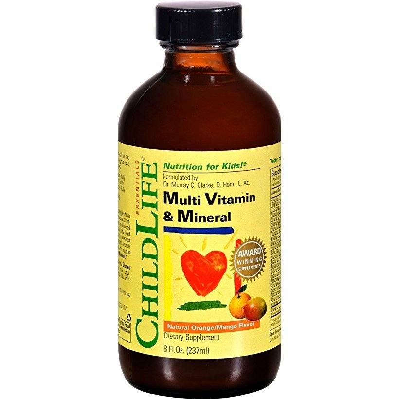 multi vitamin mineral childlife vitamin tong hop cho be