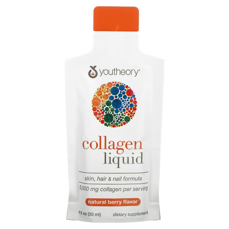 Nước uống Collagen Youtheory Liquid của Mỹ dạng gói mẫu mới