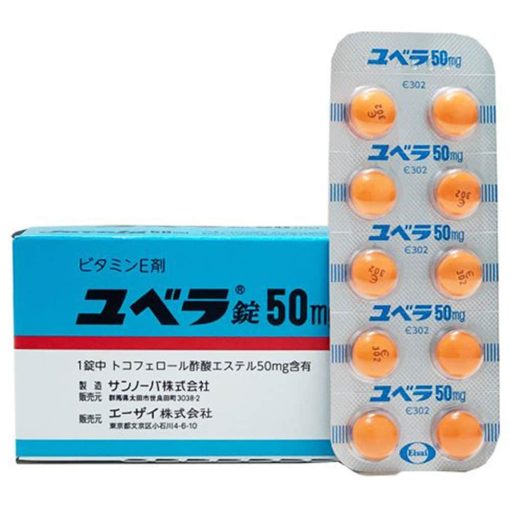 vien uong bo sung vitamin e 50mg japan