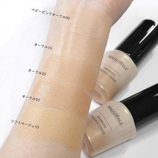 kem nen shiseido maquillage dramatic essence liquid foundation new japan