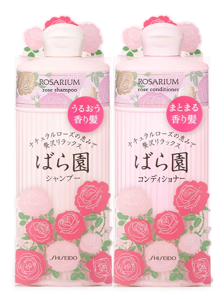 dau goi xa hoa hong shiseido rosarium rose shampoo nhat ban