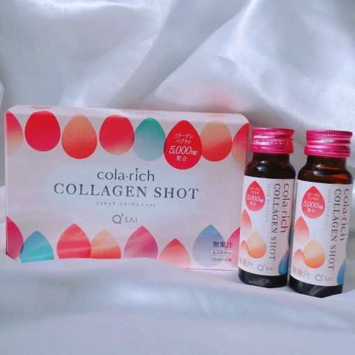 nuoc uong collagen cola rich collagen shot qsai