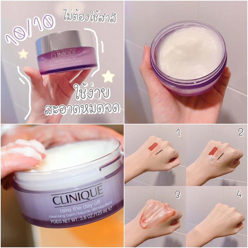 review sap tay trang sieu sach clinique take the day off cleansing balm new