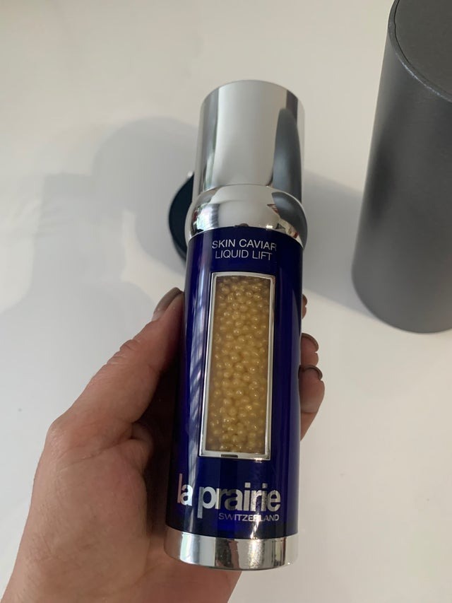 huong dan dung serum la prairie skin caviar liquid lift review