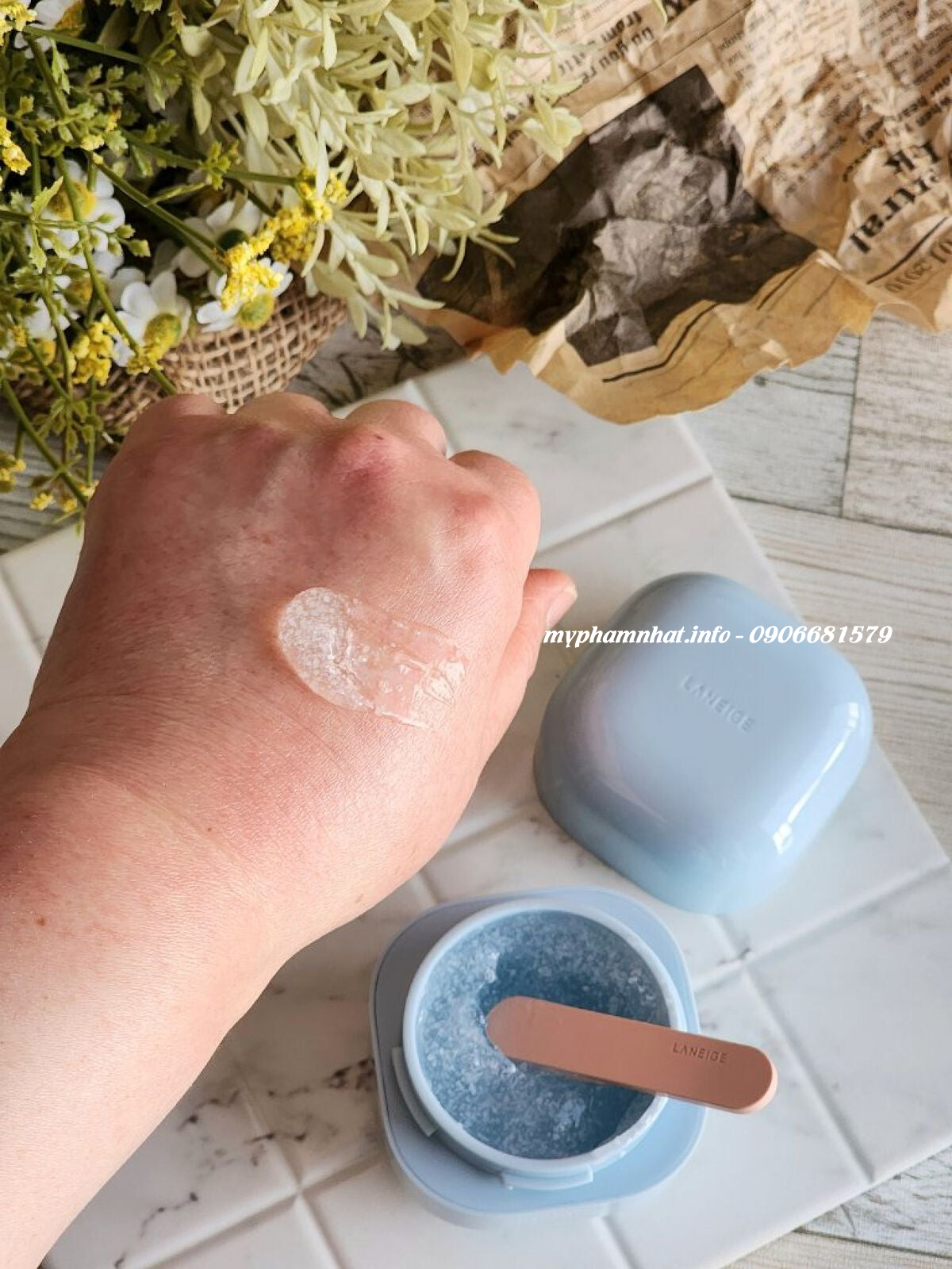 kem duong am laneige water bank blue hyaluronic cream for combination to oily 50ml review