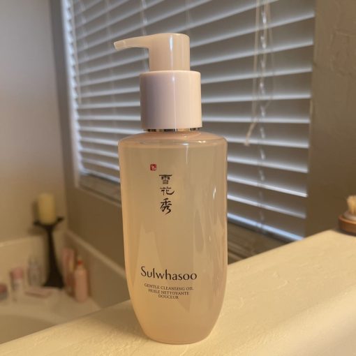 review dau tay trang sulwhasoo gentle cleansing oil han quoc review