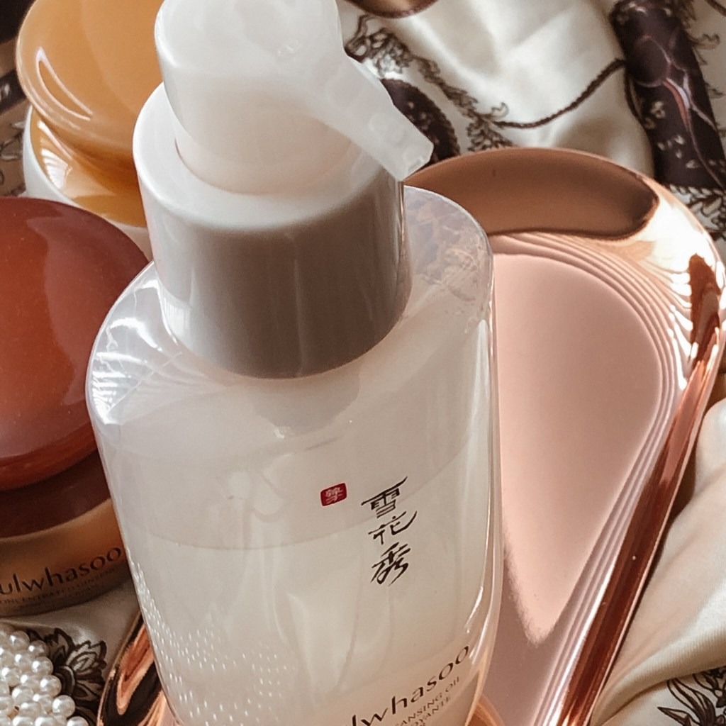 review tay trang sulwhasoo gentle cleansing oil han quoc